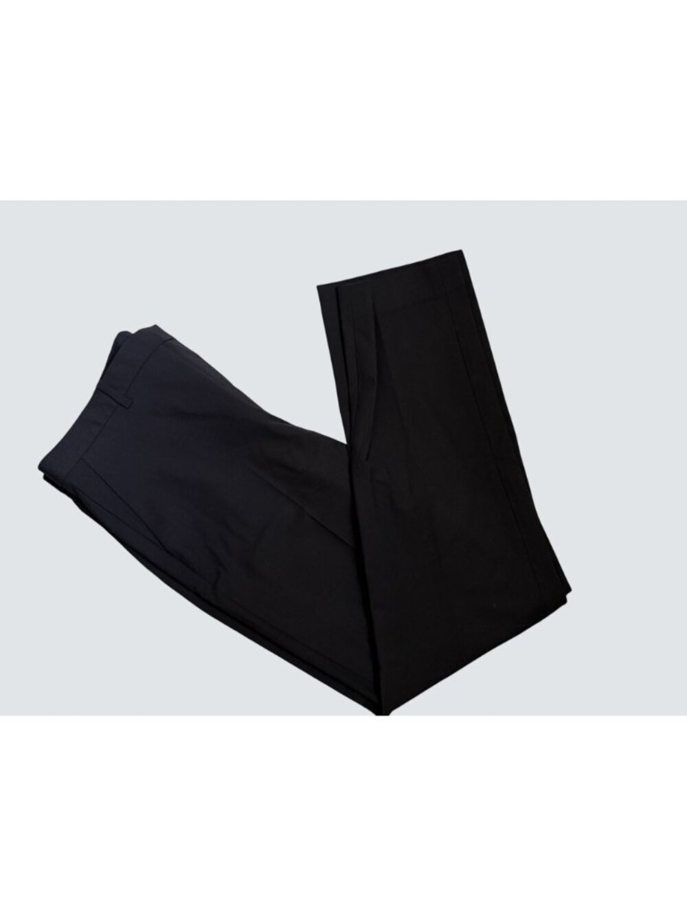 Theory Treeca Black Wool Blend Slim Fit Dress Pants Size 10 Womens Tailored Work - Picture 8 of 12
